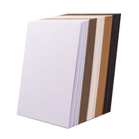 White Cardboard Sheets A4/A6/A7 - 1mm/1.5mm/2mm Thick for Crafts, Models, and Art Projects