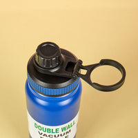 Portable 304 Stainless Steel Insulated Water Bottle for Sports & Travel, Direct Drinking Design