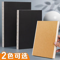 Yuanhao Retro Hand-Painted Sketchbook for Art Students, Lay-Flat Binding, 16K/A5 Sketch Pad for Pen and Ink