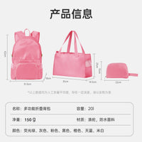 Foldable Lightweight Backpack for Outdoor Sports, Hiking, Travel, and Diaper Bag Use