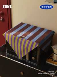 Cob Impression Vintage Microwave Oven Dust Cover for Kitchen Appliances