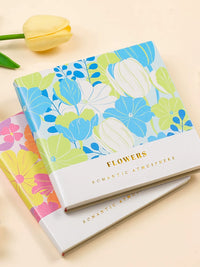 Square Blank Sketchbook for Kids & Students, Thickened Leather Cover Portable Pocket Notebook for Drawing, Sketching, Watercolor, Graffiti