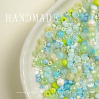 Candy Series Mixed Color Glass Seed Beads for DIY Jewelry Making