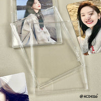 Acrylic Shell Card Holder Display Frame for Collectible Cards and Photos