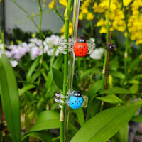 Ladybug Orchid Clips Plant Support Clips for Vines and Climbing Plants