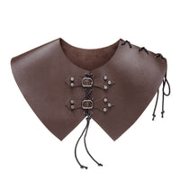 Halloween Medieval Punk Retro Armor Choker Necklace Cosplay Accessory