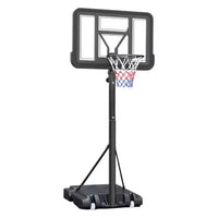 Portable Height-Adjustable Basketball Hoop for Kids & Adults, Indoor/Outdoor Training System