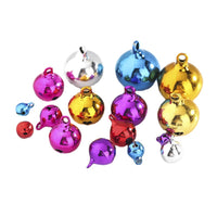 Wholesale Colorful Brass Bells Vacuum Plated Gold Pet Bell Pendants DIY Small Bells