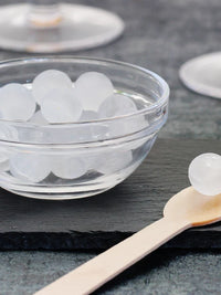 Silicone Ice Cube Tray for Whiskey Cocktails and Spherical Ice Balls