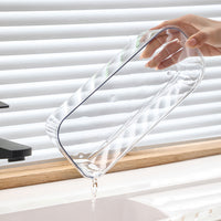 Sink Caddy Organizer for Sponges and Dish Soap, Drainer Tray for Kitchen and Bathroom