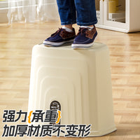 Large Capacity Household Living Room Simple Ins Style Trash Can for Office Bathroom Kitchen Bedroom with Pressure Ring