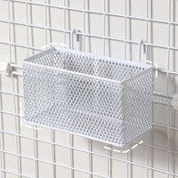 MiMu Japanese Style Grid Panel Accessories - Hooks, Shelves, and Holders for Storage and Display