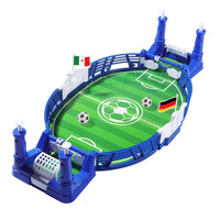 Kids Tabletop Foosball Game Toy, Two-Player Competitive Parent-Child Interactive Football Battle Table for Boys and Girls