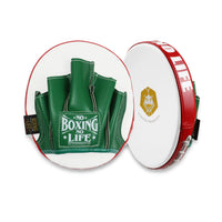 NoboxingNolife Gel Muay Thai Boxing Focus Mitts Durable Leather Razor Target Pads