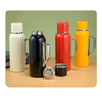 316 Stainless Steel Insulated Thermos with Tea Infuser and Temperature Display for Outdoor Sports