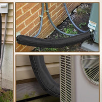 HVAC Copper Pipe Insulation Sleeve with Oxford Cloth Cover, Waterproof and High-Temperature Resistant