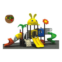 Outdoor Plastic Playground Slide for Kids