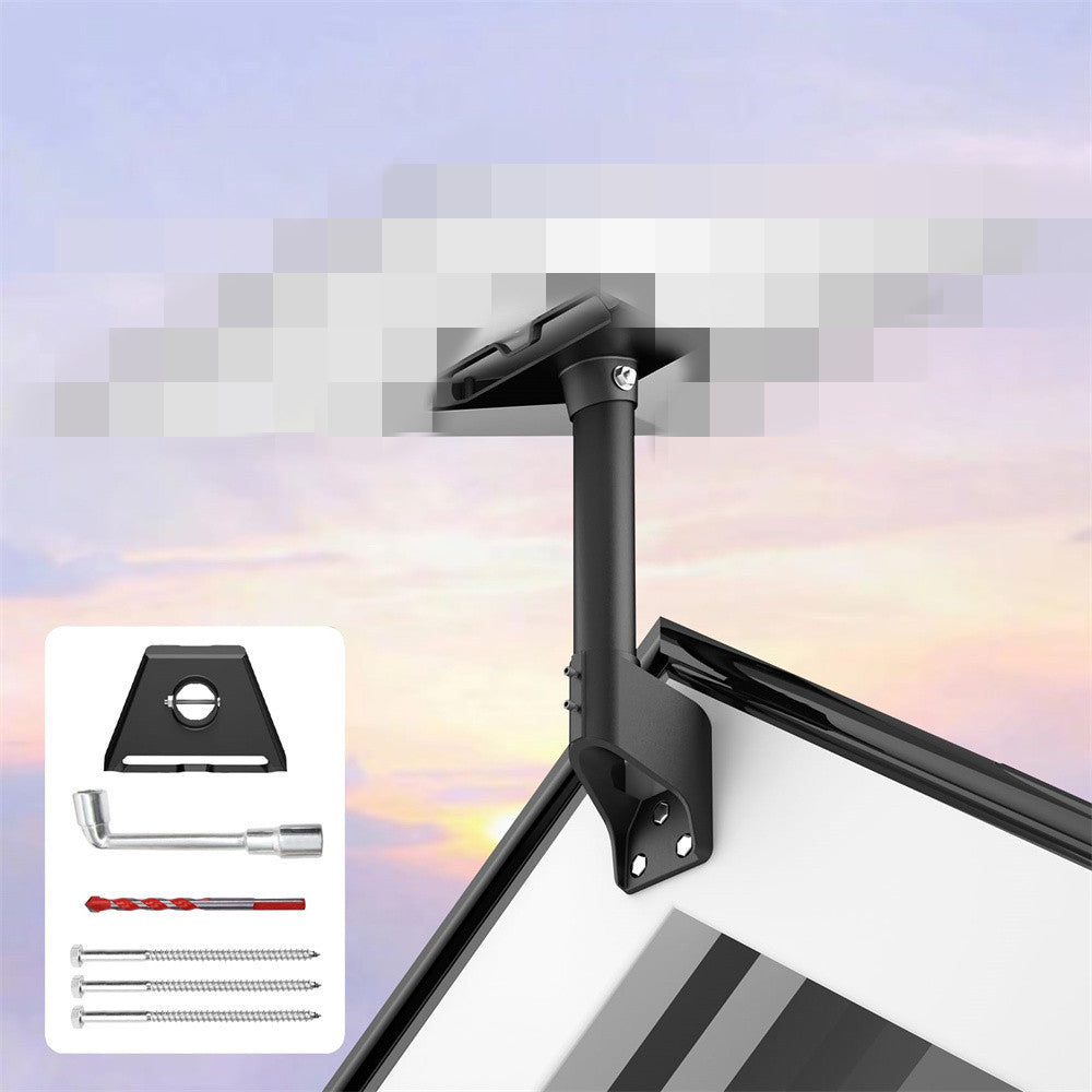 Adjustable Wall Mount for Outdoor V3 Camera - Rustproof & Waterproof Pole/Roof Installation Kit