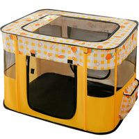 Foldable Pet Playpen Tent for Cats and Dogs - Portable Whelping Box and Kennel