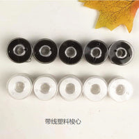 Pre-wound and Empty Bobbins for Sewing Machines - Plastic and Metal Options