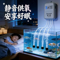 Portable USB Rechargeable Aquarium Air Pump for Outdoor Fishing & Home Use