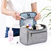 Waterproof Travel Toiletry Bag for Men and Women, Large Capacity Portable Organizer for Toiletries and Cosmetics