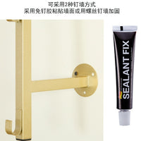 Wall-Mounted Pennant Display Rack for Office, School, Hospital, Multi-Layer Banner Holder