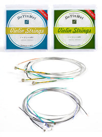 DeYinMei Violin Strings GDAE Set Aluminum Magnesium Alloy for Practice and Performance