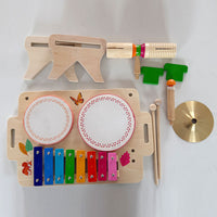 Orff Percussion Instrument Tabletop Set for Early Education
