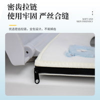 Toilet Seat Cover, All Seasons, Washable, Stain-Resistant, Waterproof, Zippered, Full Coverage, PU Leather Back