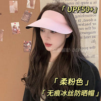 UV Protection Sun Visor for Women, Adjustable, Breathable, for Outdoor Cycling and Sports