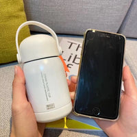Mini Portable 304 Stainless Steel Vacuum Insulated Water Bottle with Tea Infuser, 150ml