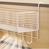 Bedside Storage Basket Hanging Organizer for Dorm Room Bunk Bed Desk