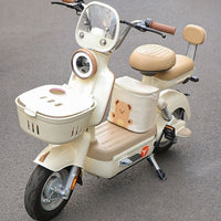 Electric Scooter Front Seat Storage Bag with Sun Protection - Large Capacity Organizer for E-bikes