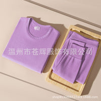 Women's 100% Cotton Thermal Underwear Set for Autumn/Winter