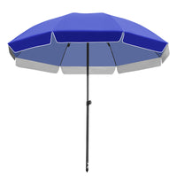 Outdoor Patio Umbrella with UV Protection for Beach, Garden, and Market Stalls