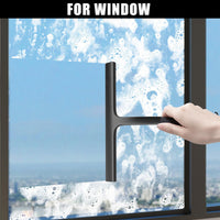 Silicone Glass Squeegee for Window Cleaning, Household & Commercial Use