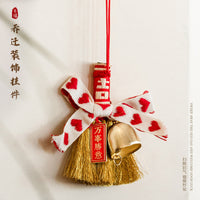 Housewarming Decorative Broom Hanging Ornament for New Home Entryway