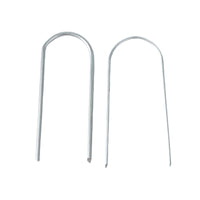 Galvanized Steel Drip Irrigation U-Stakes for Micro-Spray and Drip Tape
