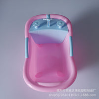 BJD Dollhouse Miniature Bathtub Toy for Kids