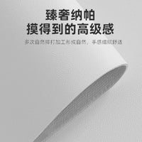 Round Leather Floor Protector Mat for Chairs and Office Desks, Non-Slip