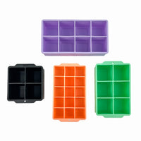 Silicone Ice Cube Tray for Whiskey & Cocktails, Large Capacity Food-Grade Ice Maker Mold