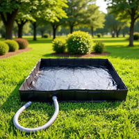 Portable PVC Shower Basin for Outdoor Camping and Travel