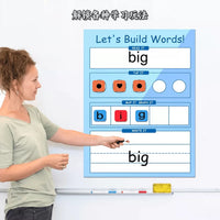 Large English Word Family & Word Builder Eraseable Posters
