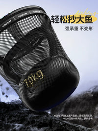 Fishing Landing Net Head Foldable Coated Aluminum Alloy for Large Fish