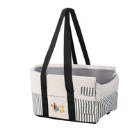 Car Armrest Pet Booster Seat for Small Dogs and Cats - Portable and Washable Travel Bed