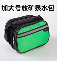 Bicycle Front Frame Bag, Large Capacity Water Bottle Bag, Mountain Bike Folding Bike Front Storage Raincoat Bag, Cycling Equipment