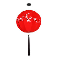 Chinese Style Round Fabric Lantern for Festival and Wedding Decor