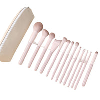 Peach Blossom Spring Makeup Brush Set - Blush, Eyeshadow, Contour, Foundation Brushes