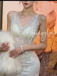 Lace Camisole with Built-in Padded Bra for Women, Stylish Backless Design, Versatile Inner or Outer Wear